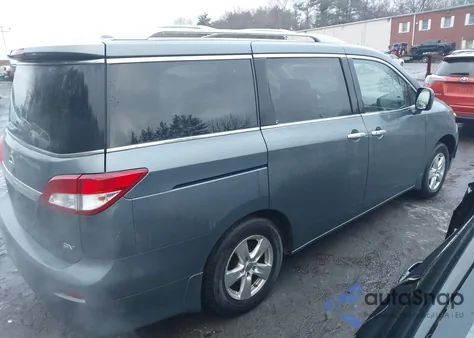 2012 Nissan Quest Sv from USA, damaged, VIN JN8AE2KP1C9037753